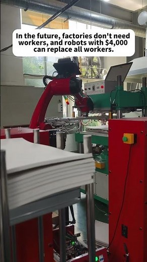 Hot-pressing forming loading and unloading robot#industrialrobot #automate #yaskawa #kuka #fanuc #ab