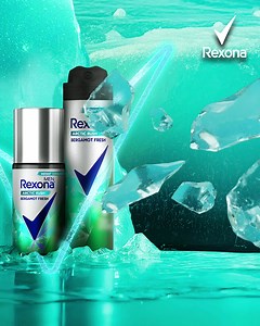 The world will always give you heat, but you've got what it takes to keep your cool. Keep your cool with the NEW Rexona Men Arctic Rush, with Thermocool Technology that instantly cools skin by up to –20°C (based on lab test. Refers to aerosol) so you can always feel the #IceInMyGame! ​ASC U0044P012026R | Rexona