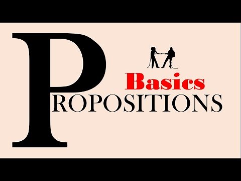 What is a Proposition?