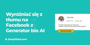 Bezpłatny generator bio na Facebooku- Napisz BIO CAFT ABOOK na 1 kliknięcie