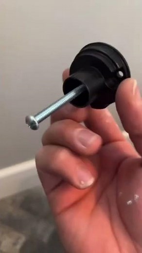 To Fix A Loose Toilet Paper Holder. #homemaintenance #toiletpaperholder #diy #howto #tutorial