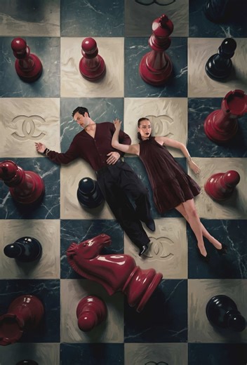 Queen's Gambit Style Inspired by Chanel Cosmetics