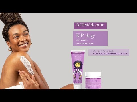 DERMAdoctor KP Bump Eraser Body Scrub 16 oz with Lotion