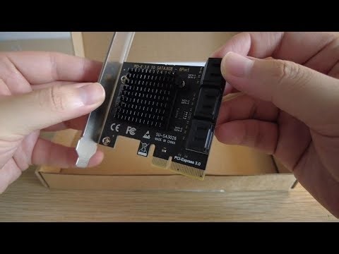 SA3026 6-port PCIe X4 SATA Card