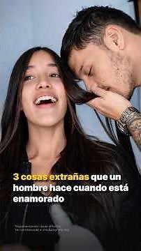 3 strange things a man does when he's in love. @KrystianVazquez
