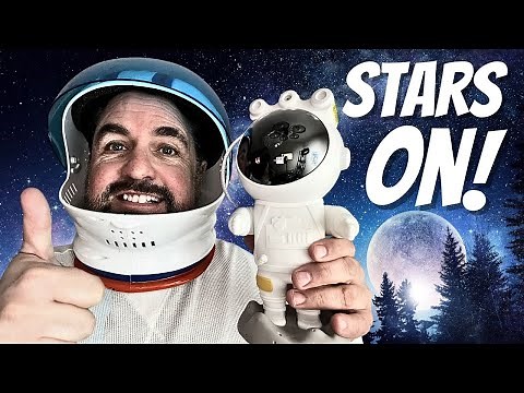 Astronaut Starry Sky Projector: Unboxing, Setup & Review✨(2026)