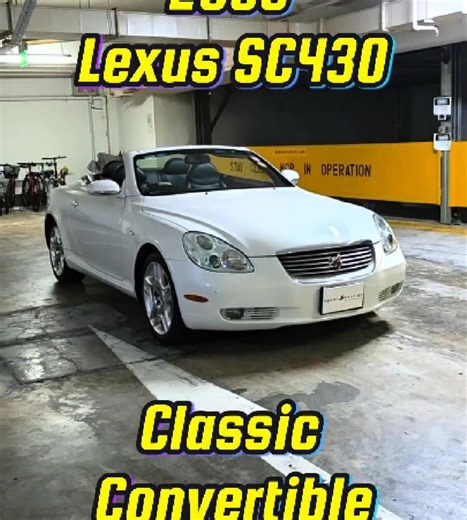 Introducing Classic Convertible, 2008 Lexus SC430 With 2 years and 8 months to Go! #fyp #gooddeals #carsforsale #sgcarconsign #Lexus | SGCarConsign