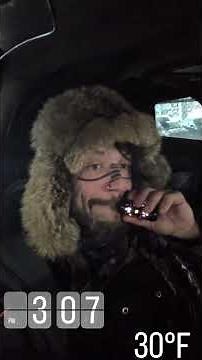 4 wheeler snow plow, getting through the ice