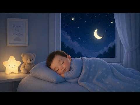 10 Hours Baby Sleep Music 🌧️ Rain Sounds for Deep Sleep | Lullaby Night Music🌙💤🌧️
