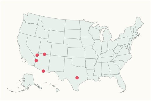 Map shows warmest lakes for swimming in US