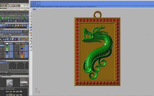 Matrix犀牛珠宝建模 3D gemvision jewelry design matrix