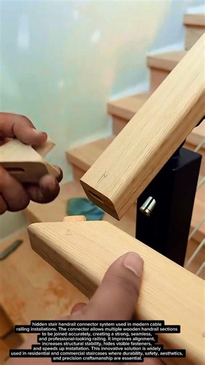 Ingenious Cable Railing Handrail Installation System! 🔥