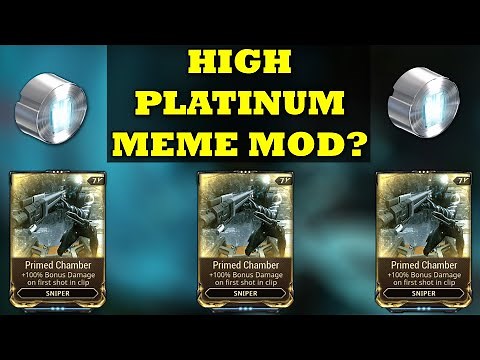 Warframe Primed Chamber Mod | Worth The Platinum Or Meme?