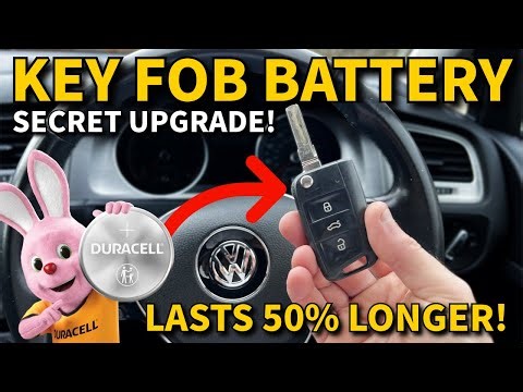 How to Replace a VW Key Fob Battery - Do THIS Hack to Make it Last Longer!