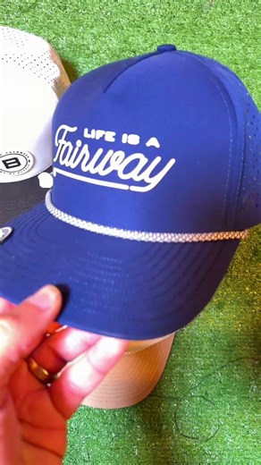 BRIMZ Golf Performance Hat - Tee Holder & Magnetic Brim - Breathable Sweat & Water Resistant Golfing