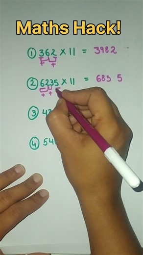 Maths Hack #mathtricks #mathshorts #shorts #tricks #youtube