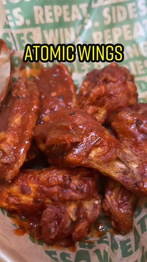 Reply to @sukeban666 Day 7 of trying to build my spice tolerance #atomicwings #spicychallenge #ThisorThatSBLV