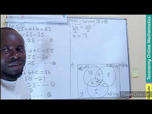 WAEC Core Maths (Private): Sets and Operations (Three Sets Problems) - (Feb 2025) | Episode 9