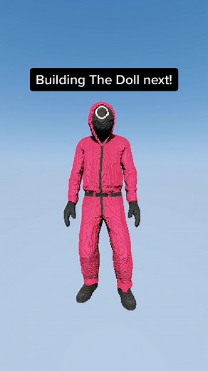 Building The Doll next! - Squid Game Minecraft Build
