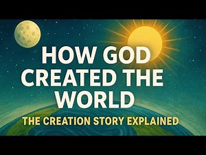 How God Created the World and it's Significance