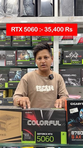 1.2 Lakh Rs Editing & Gaming Pc Build with RTX 5060 in Lamington Road Mumbai #shorts #pcbuildshorts