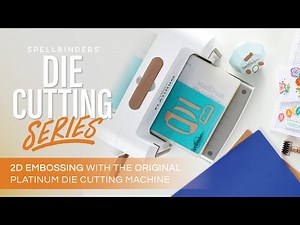 Platinum Die Cutting Series 2D Embossing | Original Platinum Machine