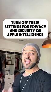8.2K views · 54 reactions | Turn off the settings for privacy and security on Apple Intelligence 勞 #iphone #iphonetips #tips #how #howto #learn #learning #idea #foryou #tricks #apps #websites #gadgets #reels #reelsvideo #fyp | Milad Tips | Facebook