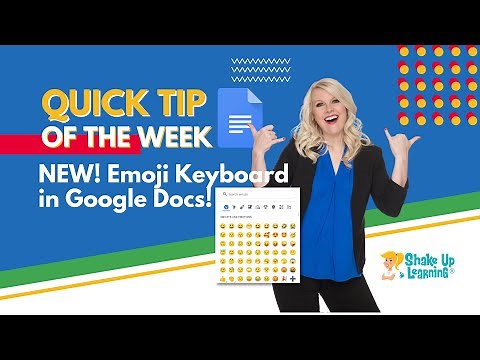 How to Insert Emoji in Google Docs