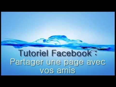 tutoriel Facebook "inviter des amis à aimer ou liker une page"