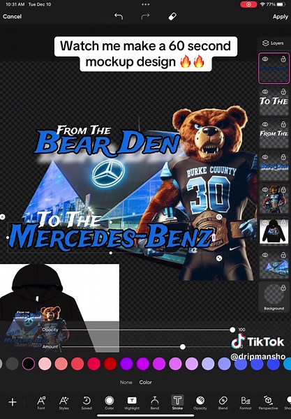 Burke County Football Merch and Style Hacks