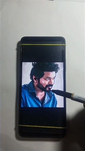 Thalapthy Vijay drawing | surya drawing academy