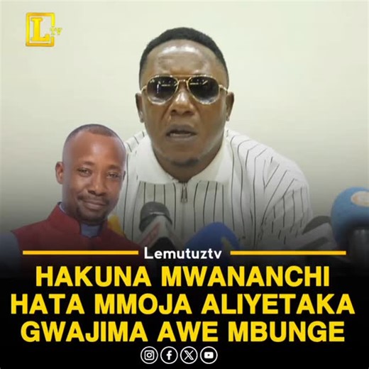 lemutuz_superbrand on Instagram: "Vijana Wazalendo wa Taifa la Tanzania Chiki Mchoma na Jimmy Mafufu wanaongea na Waandishi wa habari muda huu ambapo wanaeleza Watanzania Jinsi Askofu Gwajima alivyonufaika na mifumo amabayo leo anasema haifai. #LemutuzUpdates"