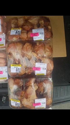 Let's talk about pressure canning chicken. Personally I raw pack it...meaning it goes into the jars raw with no liquid. Trust me plenty of liquid will come out in the pressure canning process. I also make sweet n sour chicken and a few others with a liquid. But this time it was raw packed. I did do chicken breast once. I diced it up it was horrible and dry. I have also done it whole. In a large jar I'll put 3 to 4 whole chicken breast's and they are beautiful. I do a lot of drums as they often g