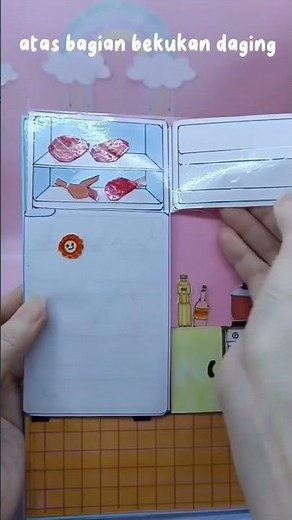 Mainan Boneka kertas review dapur boneka #mainananak #paperdolls #shorts