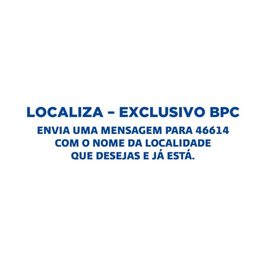 O LOCALIZA é um serviço inovador e exclusivo que permite localizar ATM com dinheiro em tempo real. Basta enviar uma SMS para o 46614 com a localidade que pretende e descubra onde há um ATM com dinheiro. #BPC #Localiza #InovaçãoBancária | Banco BPC