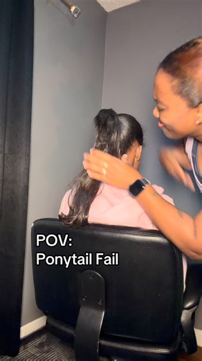 Mrs.Price | Ponytail fail! But a donut 🍩 bun to the rescue! 😅😅😅 #trystylist #motherdaughter #hairstyles #reels #content | Instagram