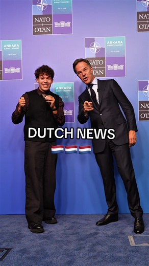 Dutch News: I asked Mark Rutte, the Secretary General of NATO, what the biggest difference is between leading the Netherlands as Prime Minister and leading a military alliance of 32 countries. #dutchnews #natosummit #nederland🇳🇱