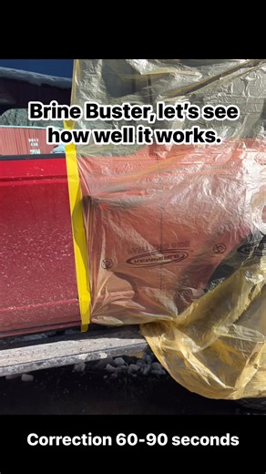 Let us show you how well brine buster works! Northeast Rust Proofing Corrections on the script 60-90 seconds on the dwell time. #brinebuster #magnesiumchloride #UnderbodyProtection #saltbrine #rustproofing #northeastrustproofing #rustbeltmechanic #prepwash #newenglandwinter Brine Buster | Northeast Rust Proofing