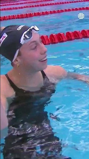 Gretchen Walsh Smashes 55.91 World Cup Record in 100m Medley #Swimming