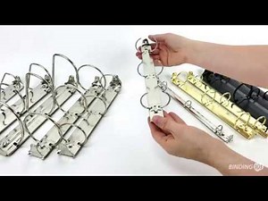 Letter Size Ring Binder Mechanism Spines - Colors, Sizes, & Options Available