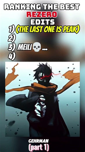 ranking rezero edits