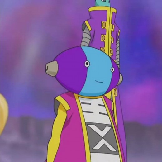 dragon ball super beerus getting scared of Zeno #dragoball #animeshorts #shorts