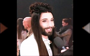 奥地利变装男歌手肯奇塔·沃斯特（conchita wurst）