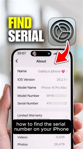How To Find Serial Number On iPhone (Step By Step)