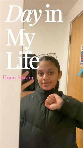Exam season study vlog in medical school