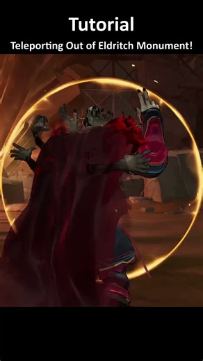 Portal Glitch Tutorial in Hell's Heaven: Eldritch Monument #marvelrivals