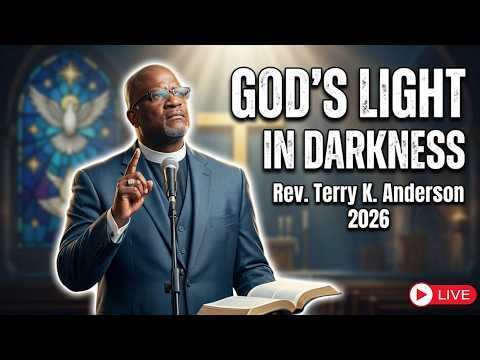 CHRISTIAN SERMON 2026 | Prayer for Peace… Let God Be Your Light in Darkness – Rev Terry K Anderson