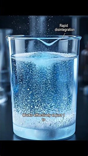 This Powder Makes Tablets Dissolve in Seconds #pharmaceutical #shorts