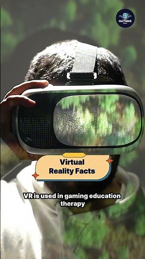 Virtual Reality Explained 🎮 || #virtualreality #techfacts ‪@FactwaveDaily01‬