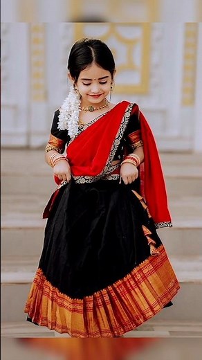 Saree ideas for little girls #trending #fashionideas #dress #2025
